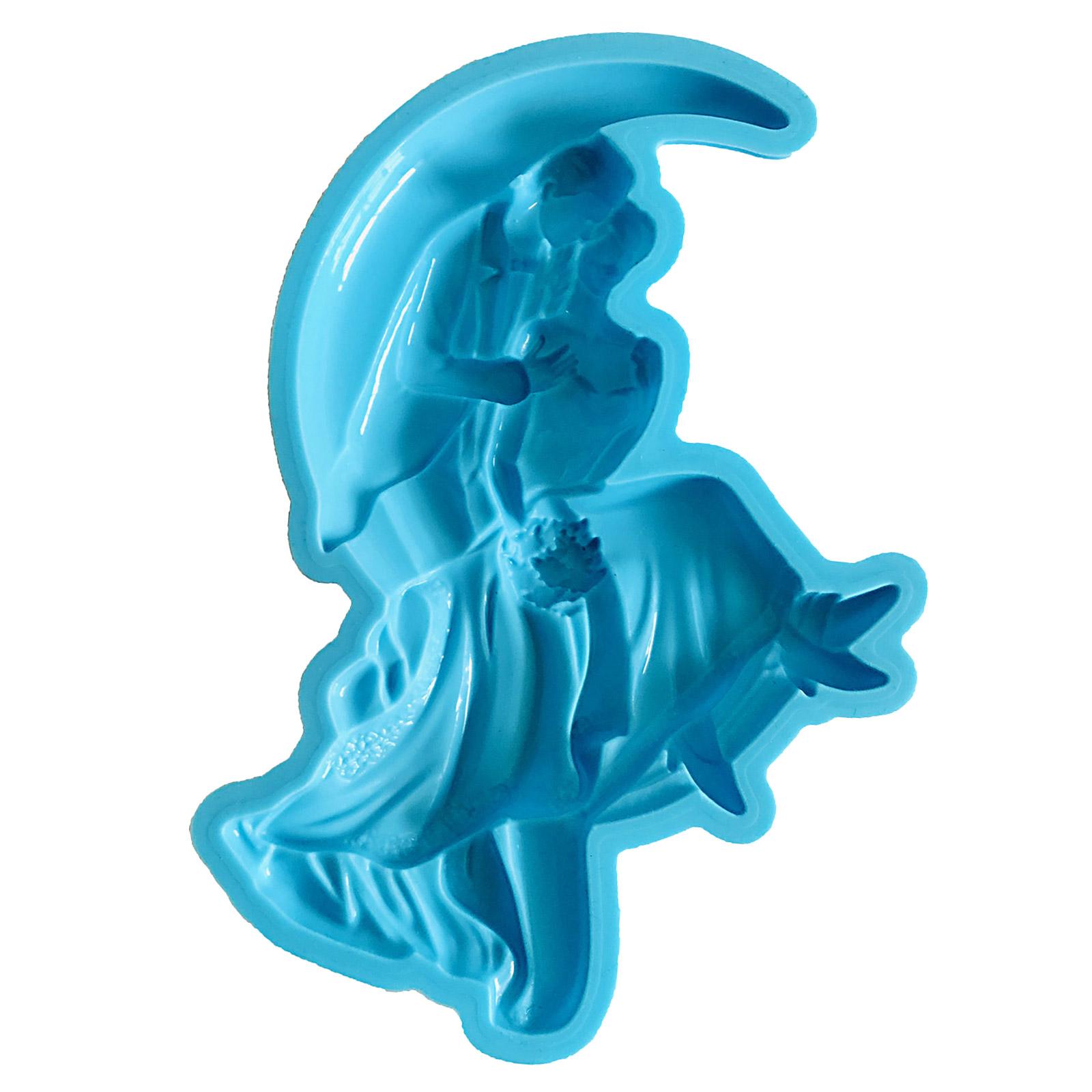 

Силиконовые украшения Формы Пары Силиконовые формы DIY Ручная работа Ремесла Формы Украшения стола Силиконовый материал синий