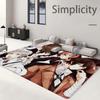 Bungo Stray Dogs Room Mats Retro Multiple Choice Living Room Kitchen Rug Non-Slip Welcome Rug