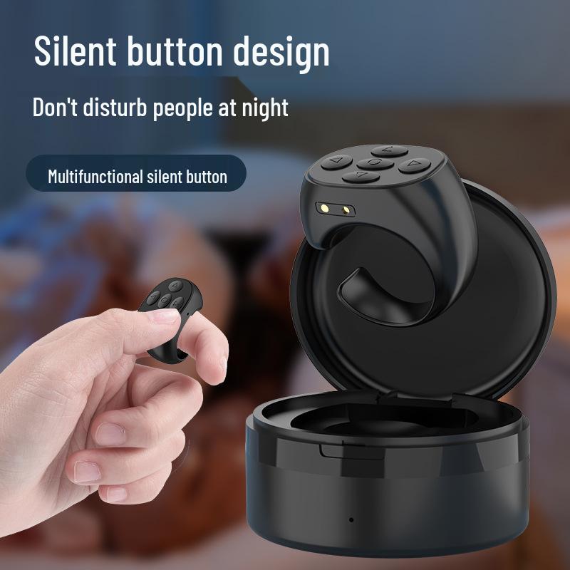 Douyin Bluetooth Smart Ring: Wireless Phone Photography & Audio Controller
