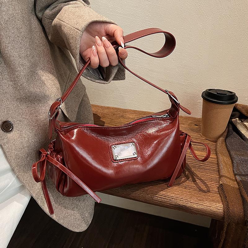 Premium Underarm Bag Women's Korean Version Retro Casual Shoulder Bag 2025 Autumn and Winter New Niche Trend Casual Women's Bag