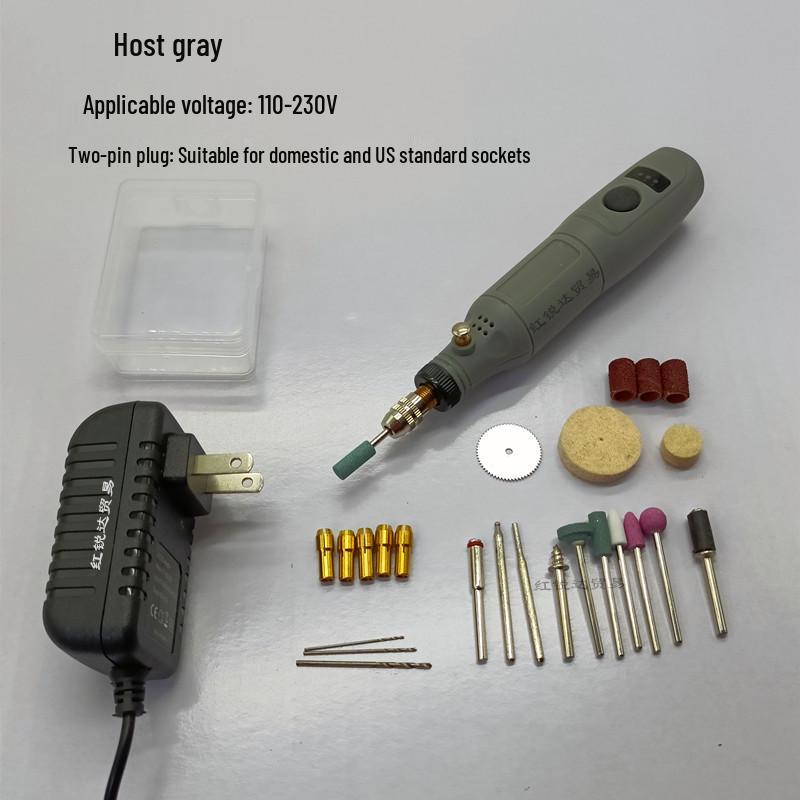 Mini Burghiu Electric & Polizor cu Control al Vitezei pentru Sculptură, Lustruire și Gravură