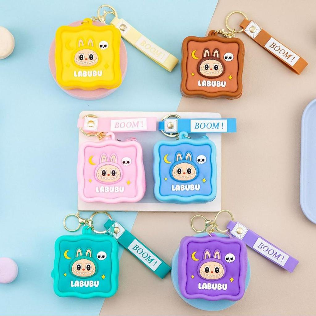 New TWS-K70 In-ear Bluetooth 5.4 Earphones with Cartoon Coin Purse Silicone Case