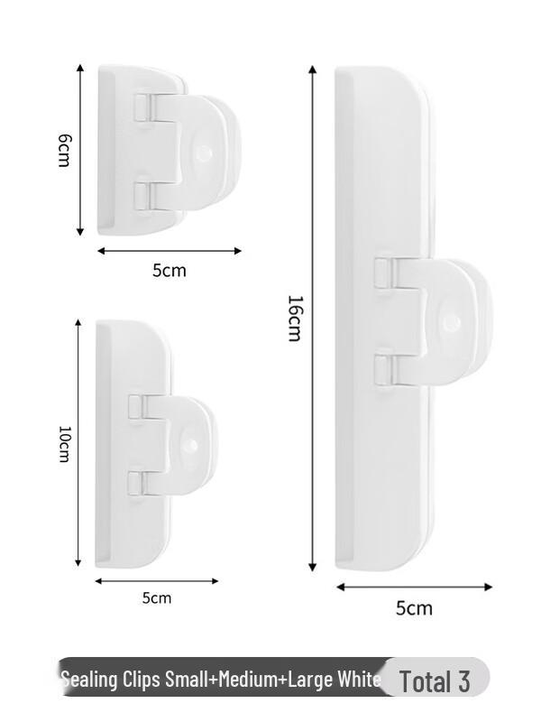 

Plastic Food Bag Sealing Clips