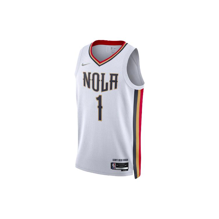 

New Nike Nba New Orleans Pelicans Zion Williamson Jersey DB4037-100 S