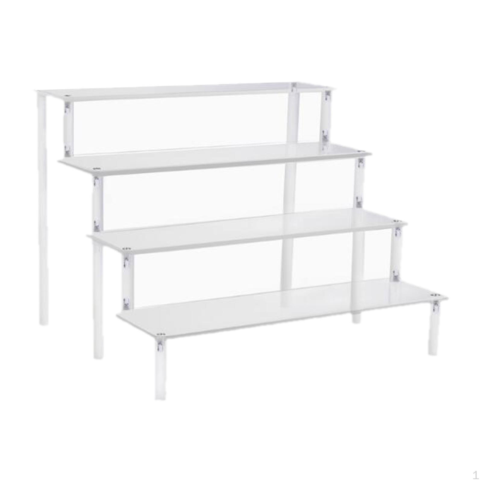 Акриловая подставка-витрина, многоуровневая подставка-держатель, для настольного компьютера Four Layer Frame