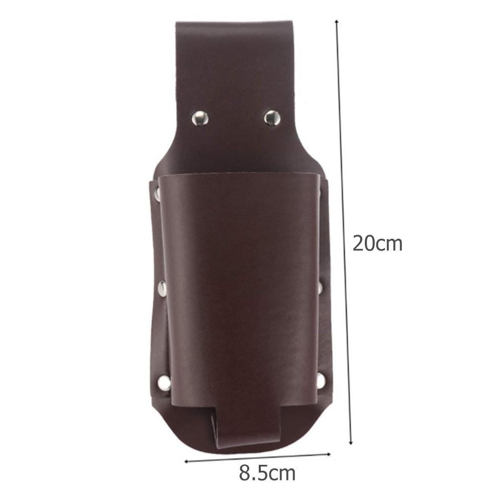 Multipurpose Beverage Bottles Holder PU Leather Bottles Storage Holder Creative Chic Wear-resistant for Outdoor Hiking Camping