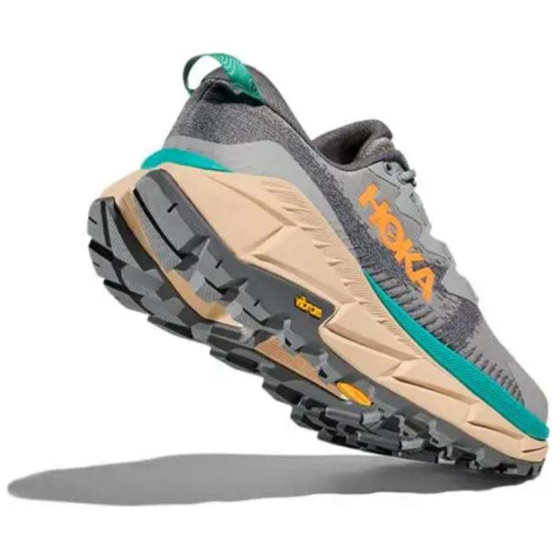 HOKA ONE ONE SKYLINE-FLOAT X Collection Anti-Slip Wear-Resistant Low-Top Trekking Shoes Men's Gray Sneakers 1141610-SYK