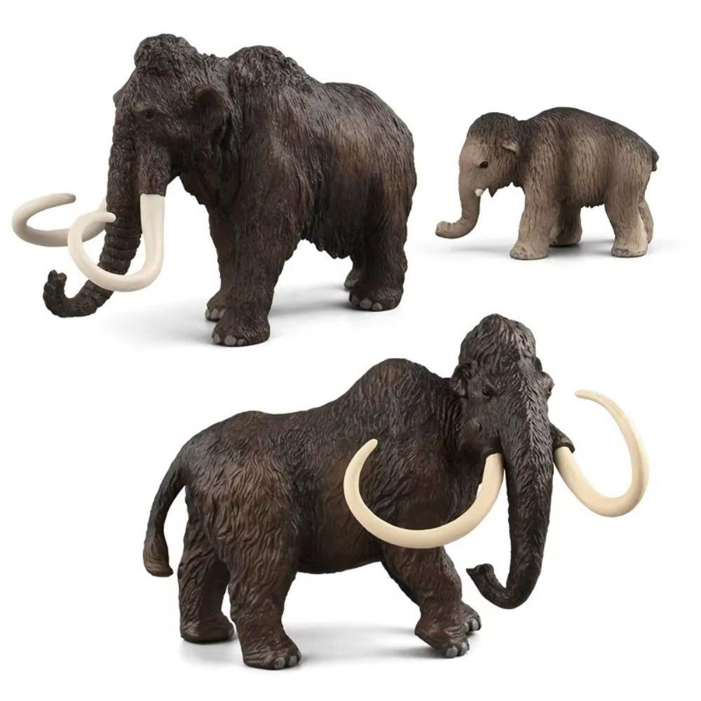 Collectible Realistic Elephant Model Toy Handmade Elephant Miniatures Figurine  Children Toys