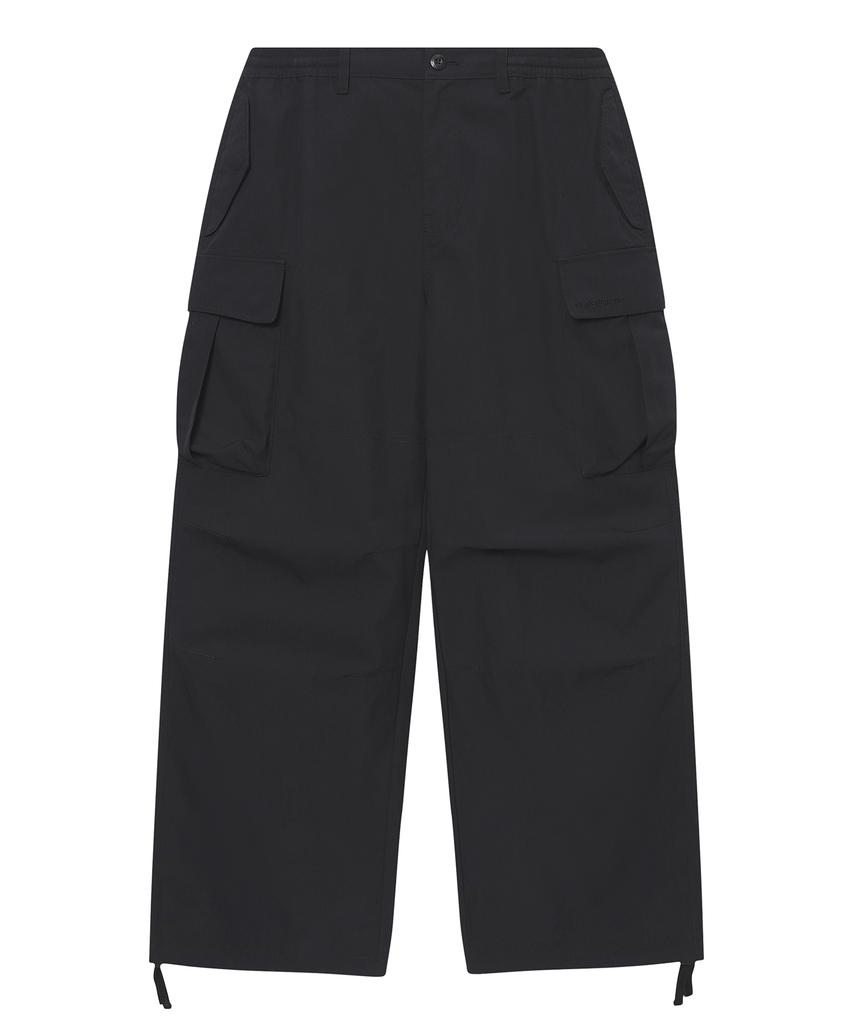 Syupeodeulai Woven Cargo Pants Black Sdulwcq41Blk