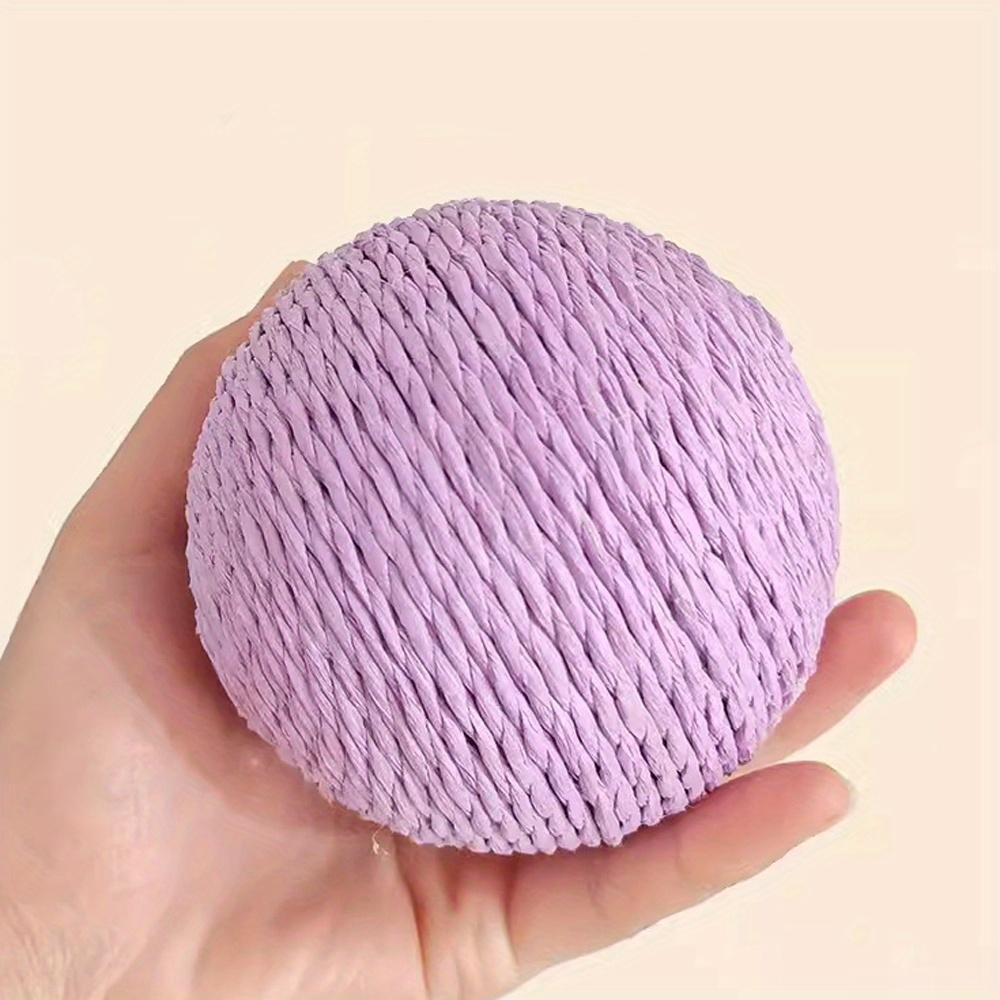 Big Sisal Cat Scratching Ball Toy Bite-resistant Kitten Interactive Chew Toys Funny Cat Scratcher Pet Supplies