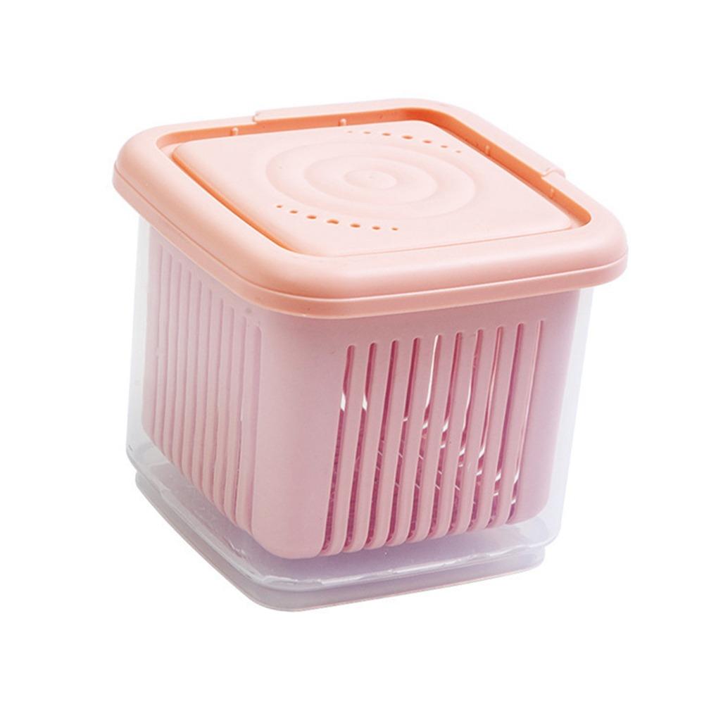 Sealing Box Onion Ginger Garlic Container Stackable Refrigerator Storage Box  Kitchen Storage