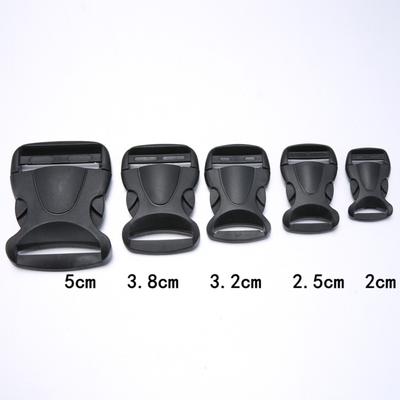 Plastic Side Release Buckle Adjustable Strap Buckle for Backpack Waist Bag Luggage Replacement Clip Durable Plastic Buckle Set Various Sizes