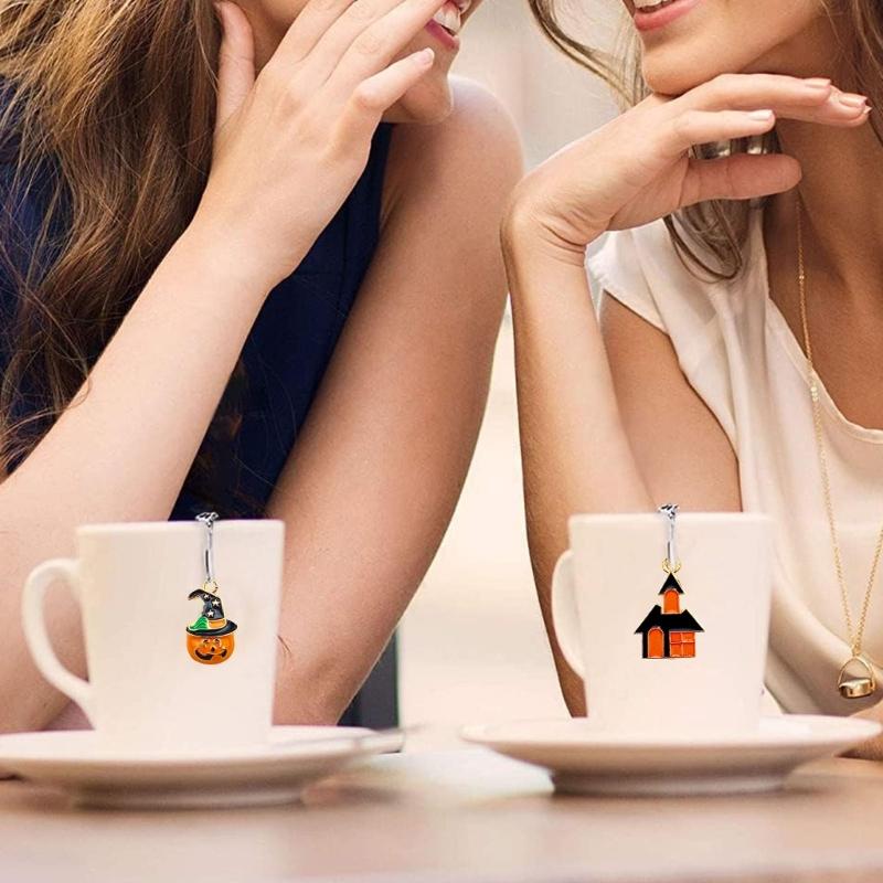 Pack Of 2 Themed Tea Infusers Holiday Nature Designs Decorative Pendant Creative Tea Strainers For Gifting