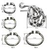 Ergonomic Stainless Steel Stealth Lock Male Chastity Device,Cock Cage,Penis Lock,Cock Ring,Chastity Belt, S061