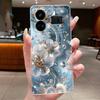 Case For OPPO Realme GT5 240W Flower Butterfly Protective Casing For Realme GT 5 240W Transparent Soft Silicone TPU Phone Cover