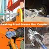 Grease Tip Tool Grease Gun Coupler 10000 PSI NPTI/8 Oil Pump Quick Release Car Syringe Lubricant Tip Grease Nozzle for Repair