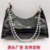 Retro Fashion Imitation Pearl Waist Chain Women's Simple Sweet Cool Metal Chain Clothing Accessories Trouser Chain