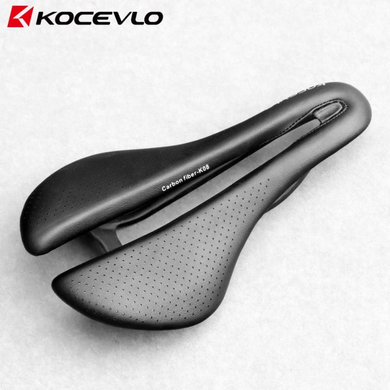Ultra Lightweight Carbon Fiber Bicycle Saddle Road Mountain Bikes Hollow Design Ergonomic Comfort Seat