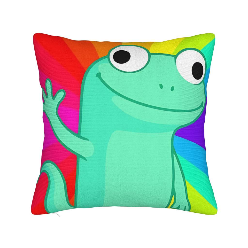 Lizard Meme Pillow Case Funny Pillow Cover Comfy Pillowcases For Couch Sofa Bedroom