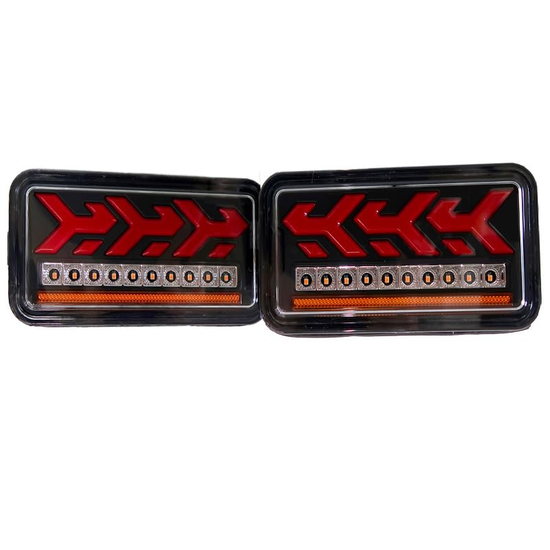 

WNJAPAN LED Tail Lights and Right with Sequential Headlights for Suzuki Carry Late August 2013 Brake Lights and Turn Car Exterior (Left Set) чёрный