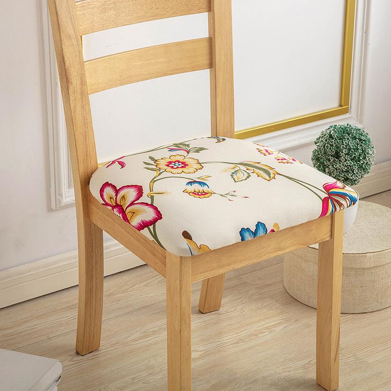160G Printed Elastic Hotel Household Chair Cover Amazon Anti-Fouling Cushion Cover Chair Cushion Cover