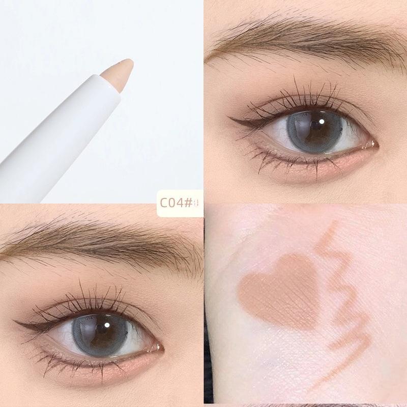 Trucco per gli occhi Matita eyeliner gel Impermeabile a lunga durata Colore Rosso Marrone Sdraiato Penna baco da seta Pigmento Eyeliner opaco Nuovo