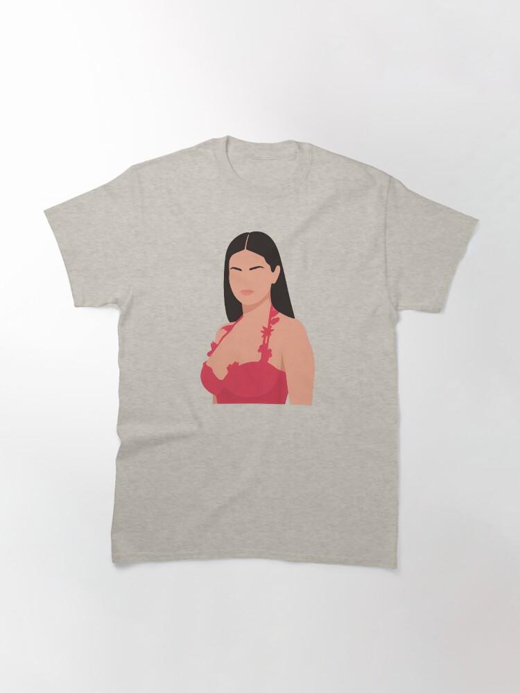 T-shirt Classica con Illustrazione Lineless di Selena Gomez