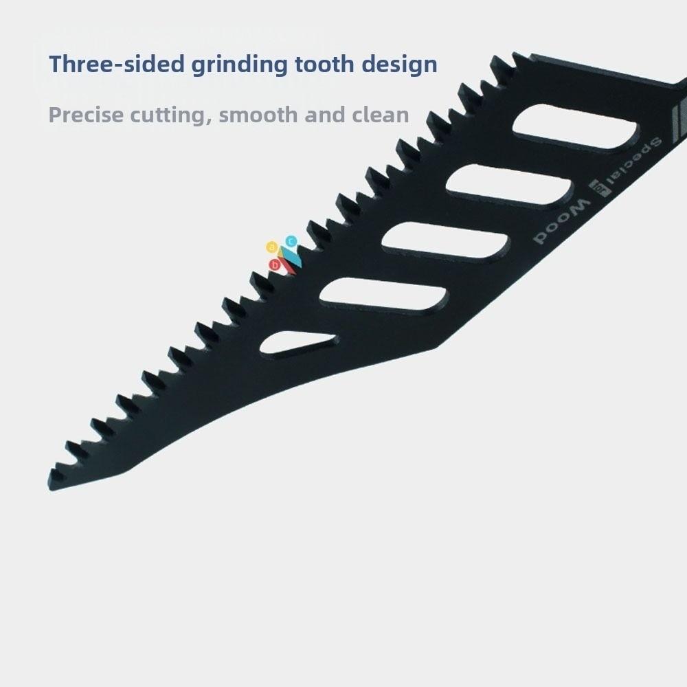 5/10Pcs Special-shaped Jigsaw Blade Heavy Duty T-shaped Handle Scroll Saw Blades Fine Cutting Saw Wood Power Tool Accessories