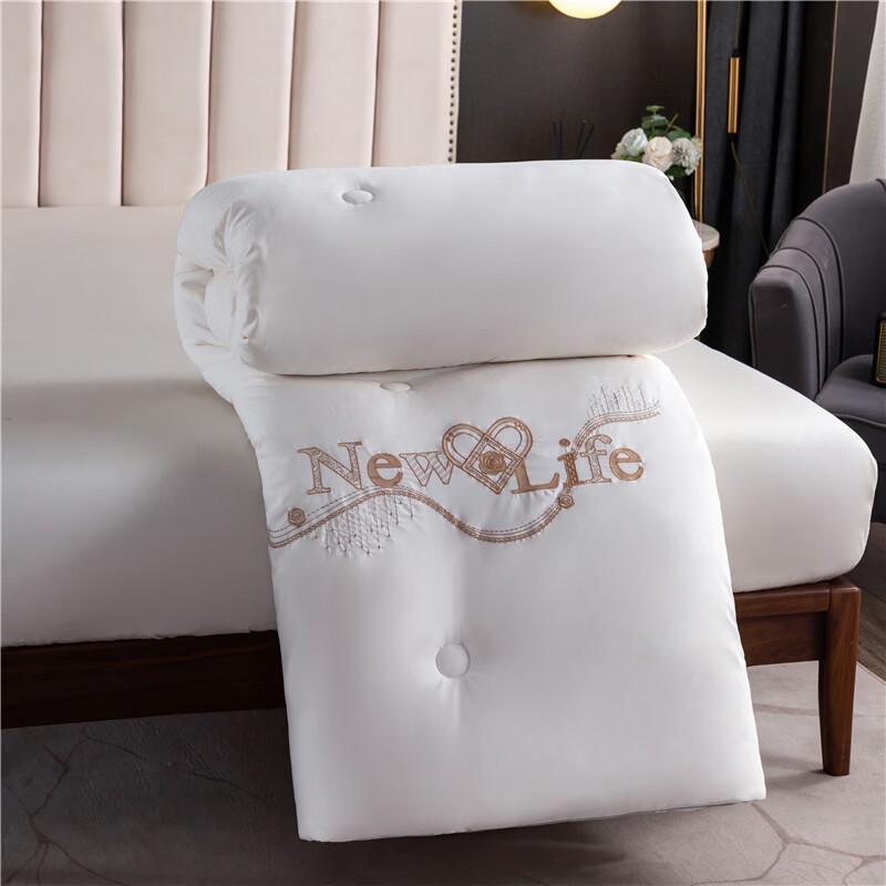 Brangdy Embroidered Soybean Fiber Lyocell Quilt