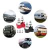 2Pcs Bus Bar Terminal Block 5/16Inch M8 DC 48V Power Junction Block Power Distribution Block Dual Power Stud for Truck RV Boat