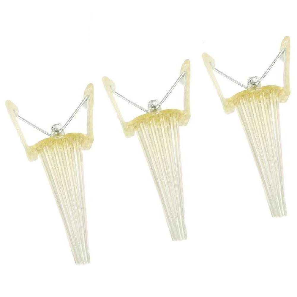 

3Pcs No Heat Volume Hair Clip Fluffiness Fluffy Hairpin Curling Bangs Plastic Hair Curler Unisex шампанского