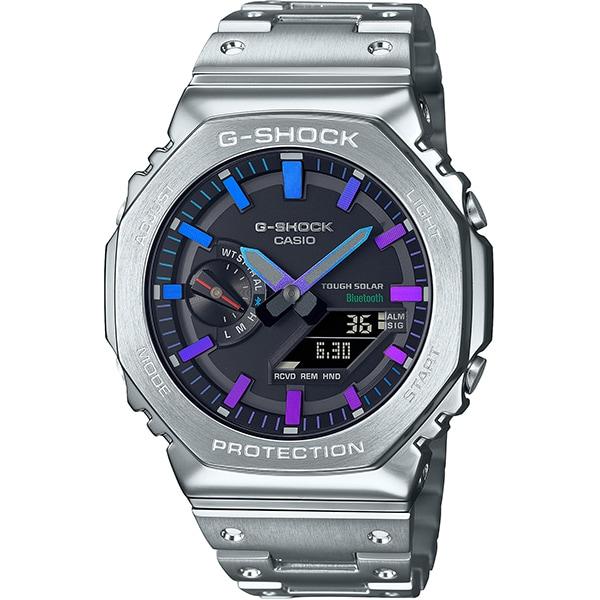 

Casio G-SHOCK GM-B2100PC-1AJF [G-SHOCK Smartphone LinkFull Metal Модель (Дизайн-модель шедевра кольору веселки)]