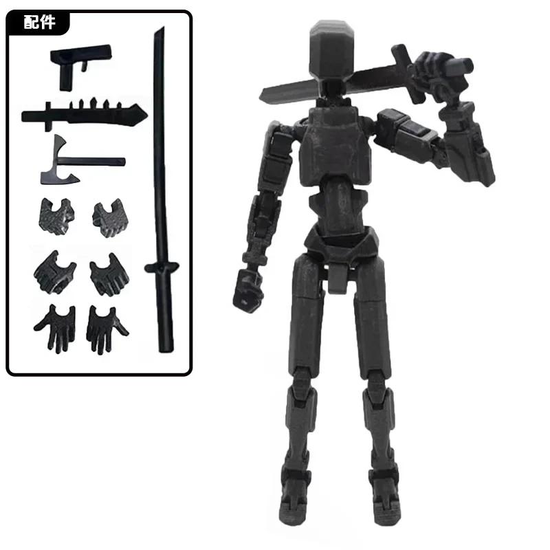 Multi-Jointed Movable Shapeshift Robot 3.0 3D Printed Mannequin Dummy Action Model Doll Toy Parent-children Game For Kids Gifts