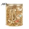 Metallic Jewelry Assortment Mystery Jar for Women, Vintage Surprise Set, Random Style Gift Mixed Box with Necklaces, Earrings, Rings, Bracelets,