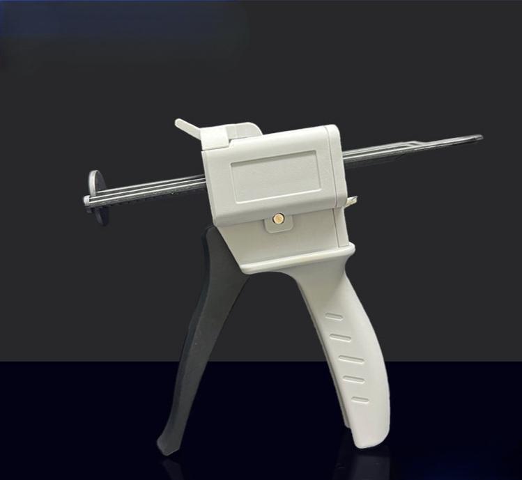 JAPI Industrial Grade Lightweight 50ml 10:1 Mixing Dispensing Dispenser Gun Two Component Adhesive Sealant Injection Cutting