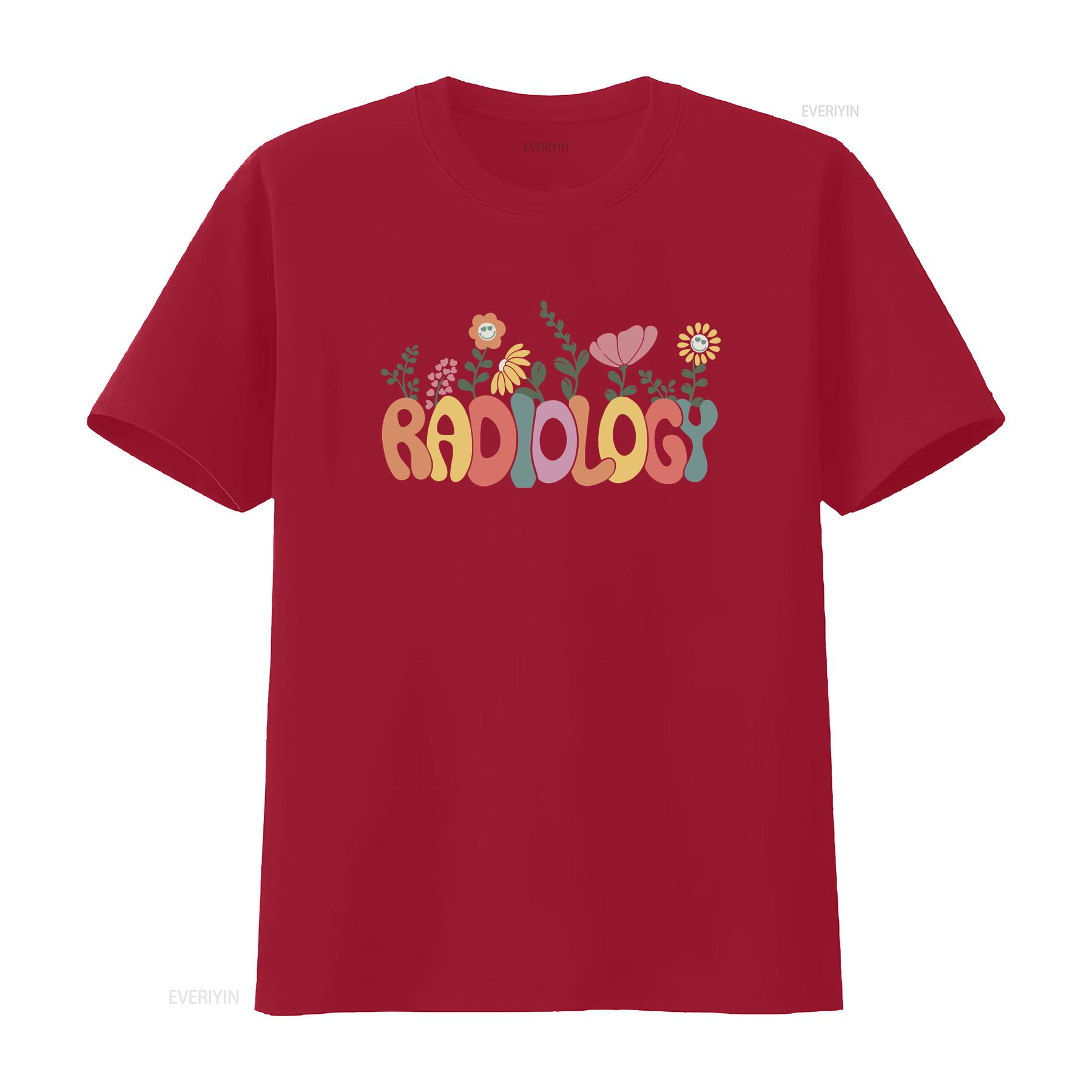RadiologisT T Shirt Rad Tech Radiology Technician School Xray Student For vintage Washed Comfortable Versatile streetwear S