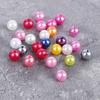 ABS Perforated Pearl-Like Beads for DIY Earrings, Bracelets, Ancient Style Hairpins
