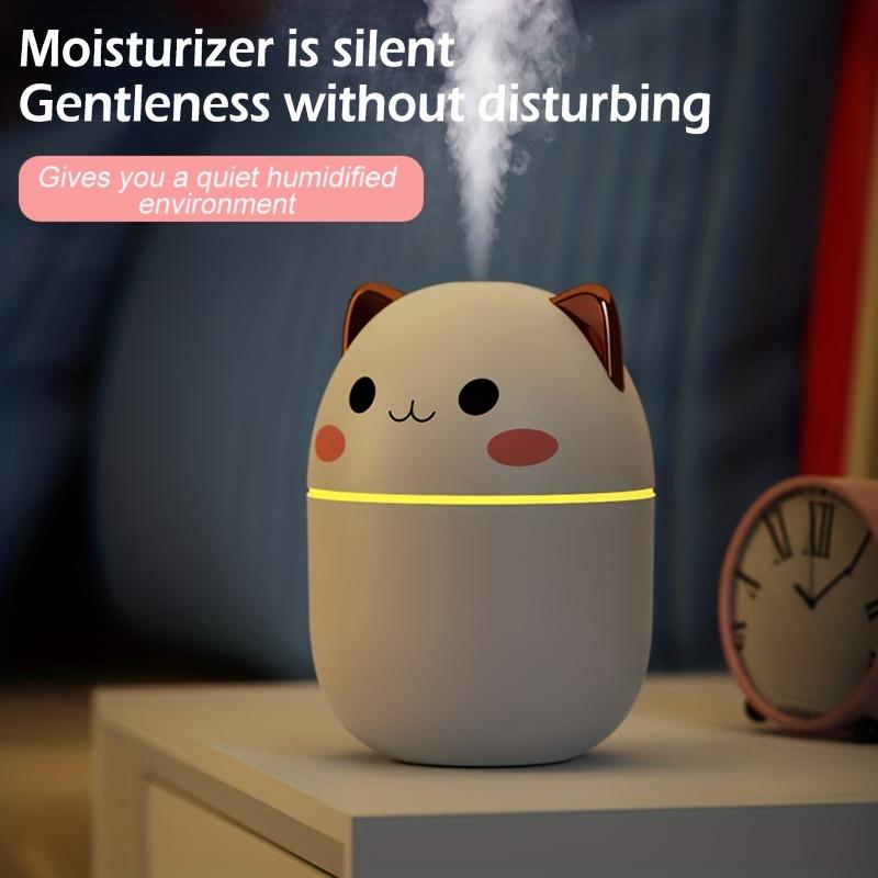 Bærbart LED-lys mini 250ml h2o Spray Mist luftfukter Double Wet Aroma Essential Oil Diffuser Bil usb luftfukter