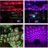USB Star Night Light Projector, Portable Car Roof Sound Activated Atmosphere Lamp, Adjustable Auto Interior Atmosphere Decorative Light for Vehicle,