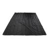 Drum Set Cover Silver Coated 420D Oxford Cloth Folding Furniture Dust Cover for Indoor Outdoor Black