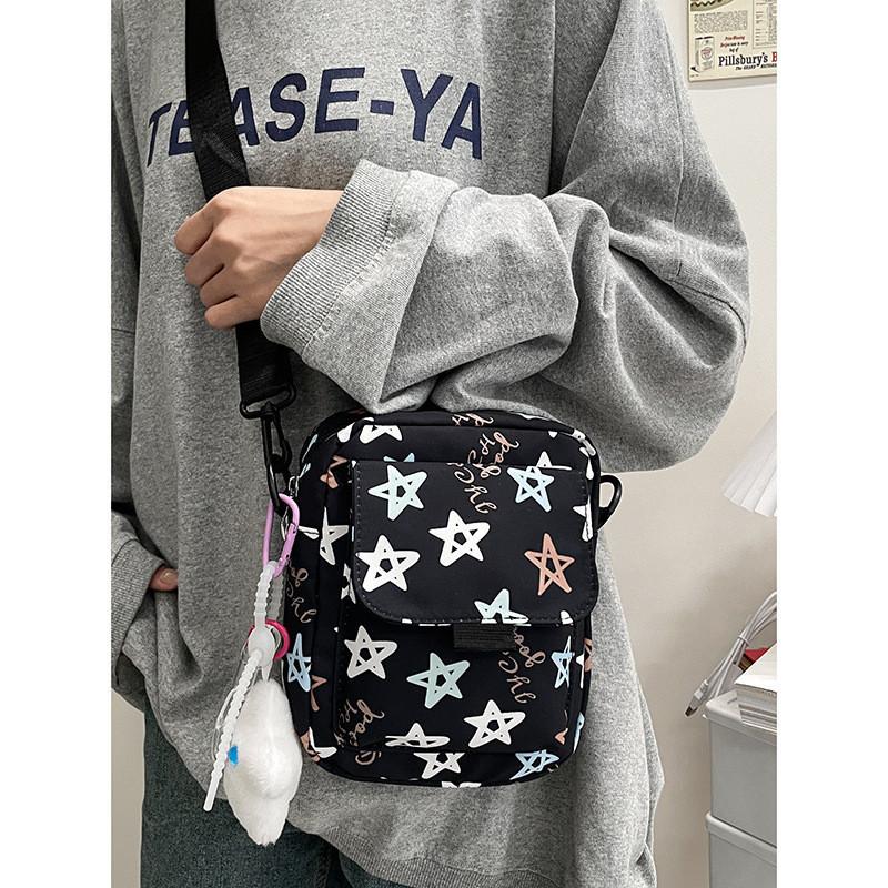 Cute Cartoon Five-pointed Star Small Shoulder Bag For Girls Stylish And Fun Design