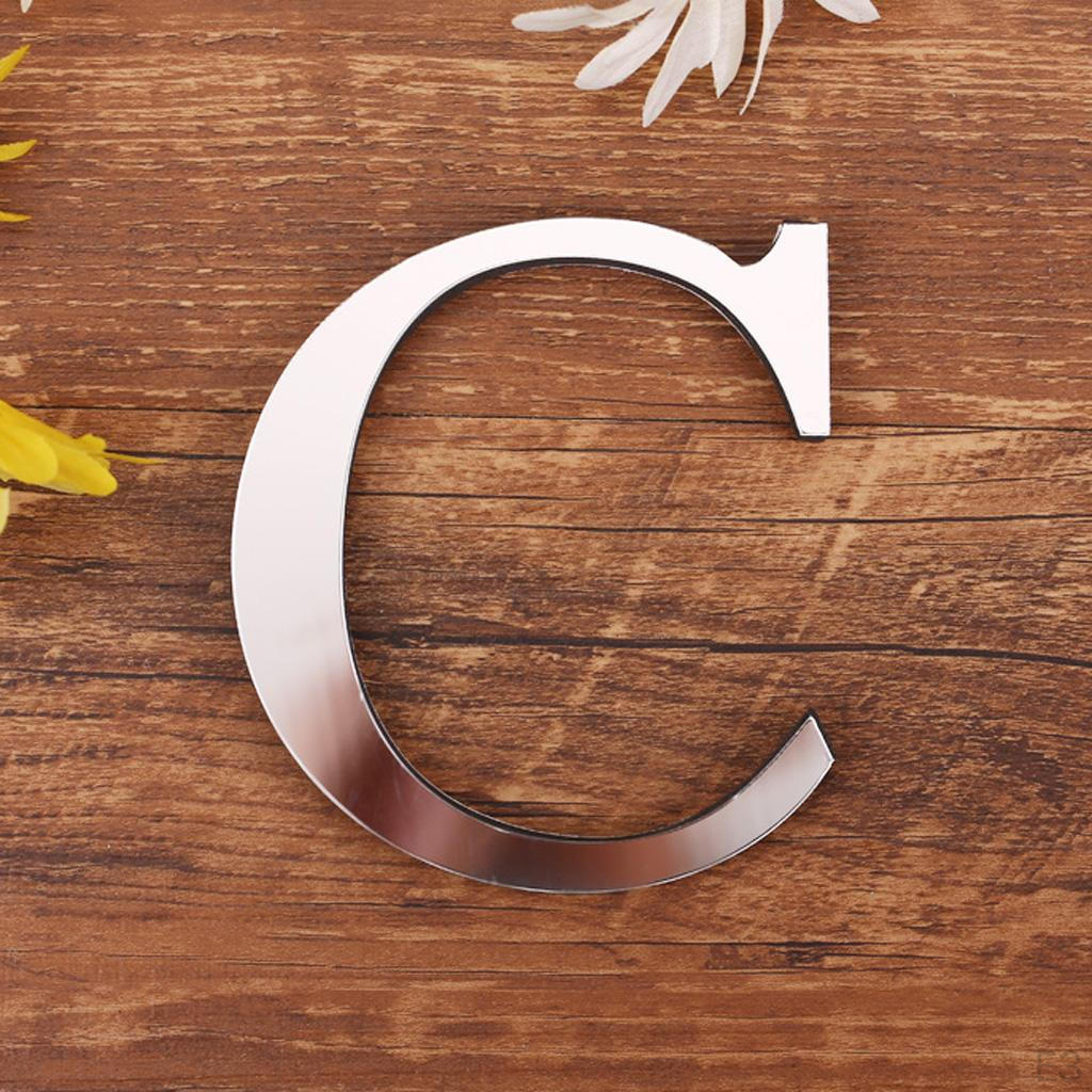 3d Door Sign Plate Diy Number Letter