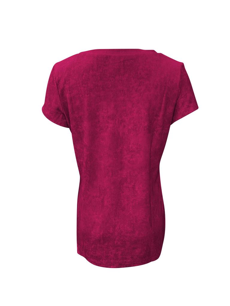 2023 European & American Halloween Skull Print Casual Women's Short Sleeve Sweatshirt Top