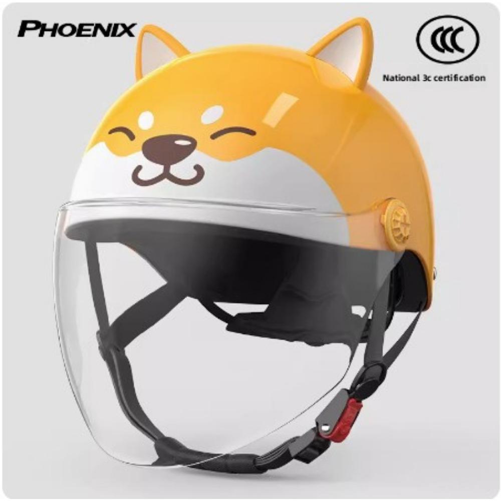 

Children s Electric Car Helmet Motorcycle Helmet Cartoon Half Helmet Summer Helmet Four Seasons Helmet