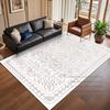 Bohemian Distressed Style Large Living Room Carpet Decoration Bedroom Non-slip Washable Luxury Rug Soft Fluffy Office Floor Mats