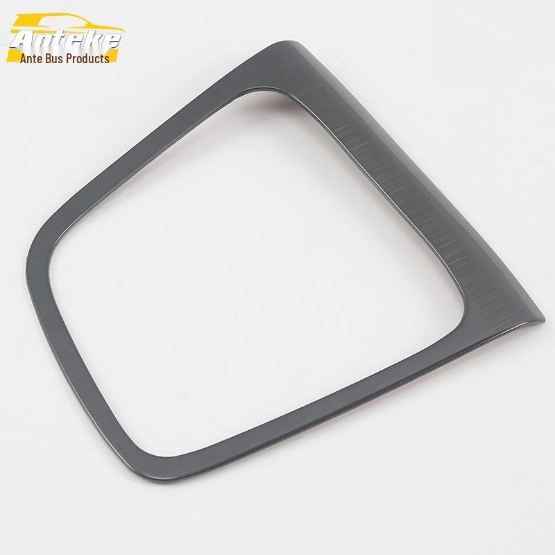 360 Stainless Steel Gear Shift Panel & Cup Holder Decor Frame for 18 Models
