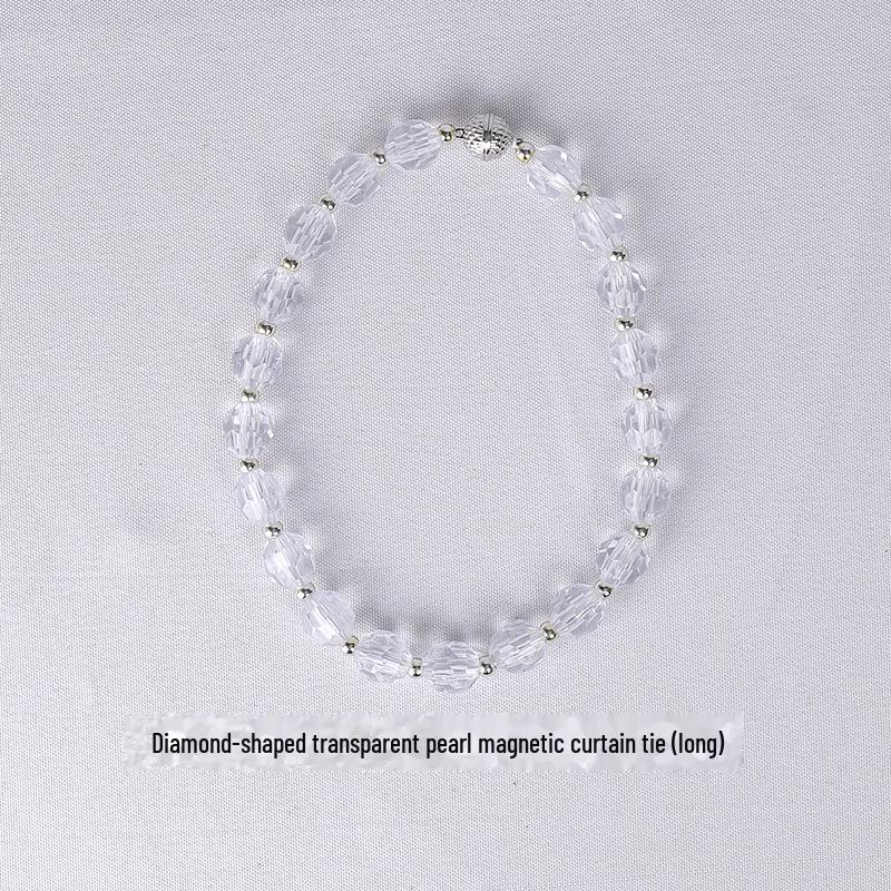 Pearl Magnetic Curtain Tieback - Light Luxury European Style