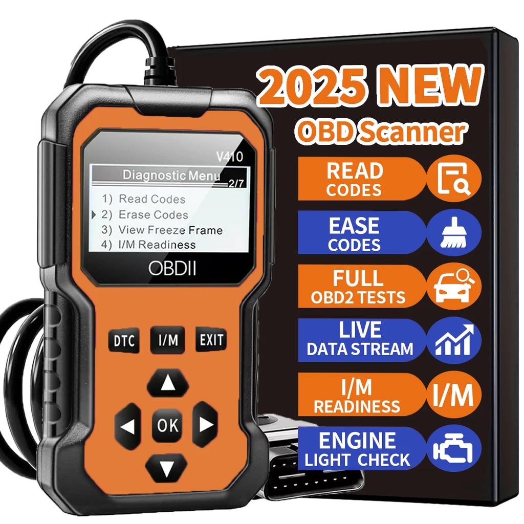 Car Obd2 Scanner Diagnostic Tool Code Reader Engine Malfunction Can Diagnose All Obd II Car Scanning Tools In the 1996 Agreement