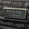 PRADA Triangular logo Tote Bag black Women used