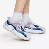 Fila Predator 2 Stoff Synthetikleder Retro Sport Low-Top Lifestyle Schuhe Damensneaker Regen-Nebel-Grau Kaschmir-Blau F12W232140FNA